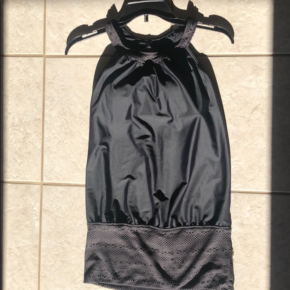 COPY - PrAna long black with lace tank